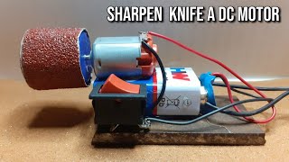 how to sharpen a knife different idea diy DC motor | Think Different 450