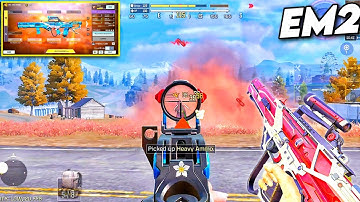 NO RECOIL + FAST KILLING | BEST EM2 GUNSMITH CODM BR | EM2 GUNSMITH BR