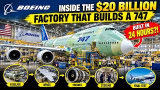 Inside the $20 Billion Aircraft Factory: How a Boeing 747 Is Built! ✈️