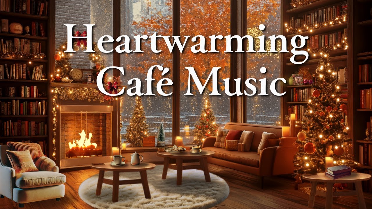 Cozy Café Music for Chilly Winter Days – Relax by the Fireplace with ...