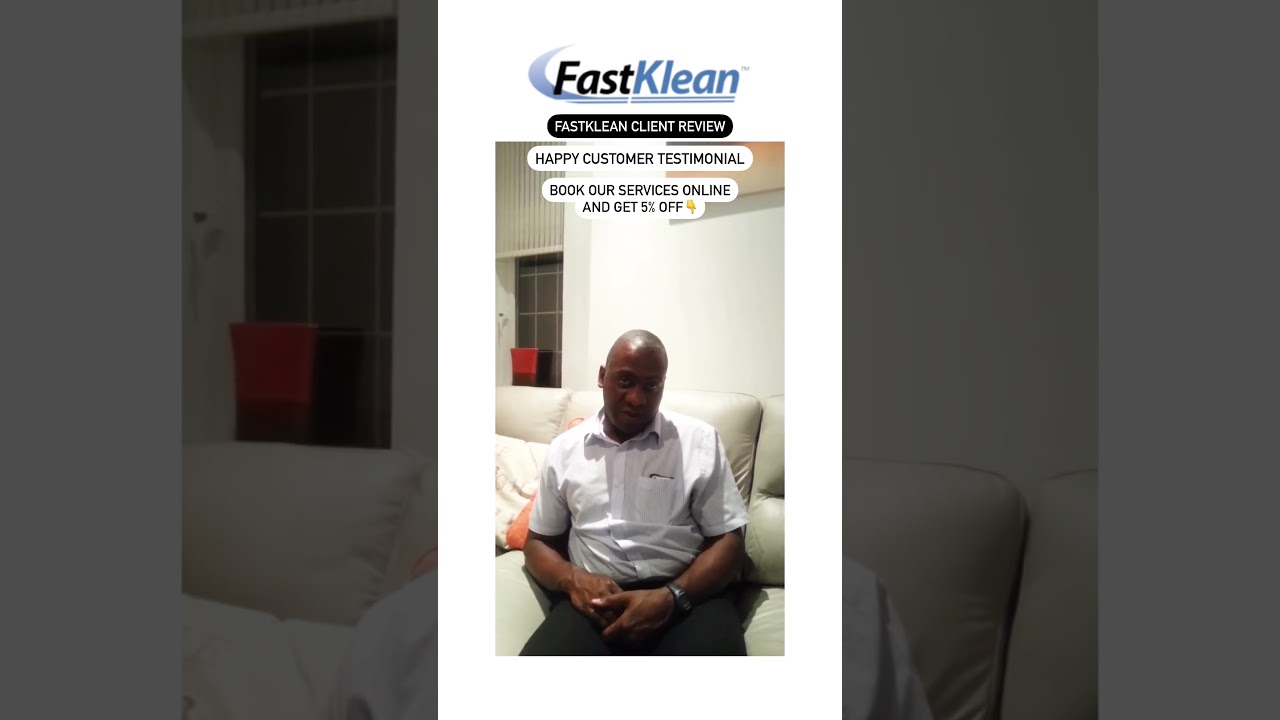 Happy Customer Testimonial (Fastklean Review) 