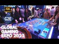 G2e global gaming expo 2022 las vegas  expo hall 20 minute tour in 4k