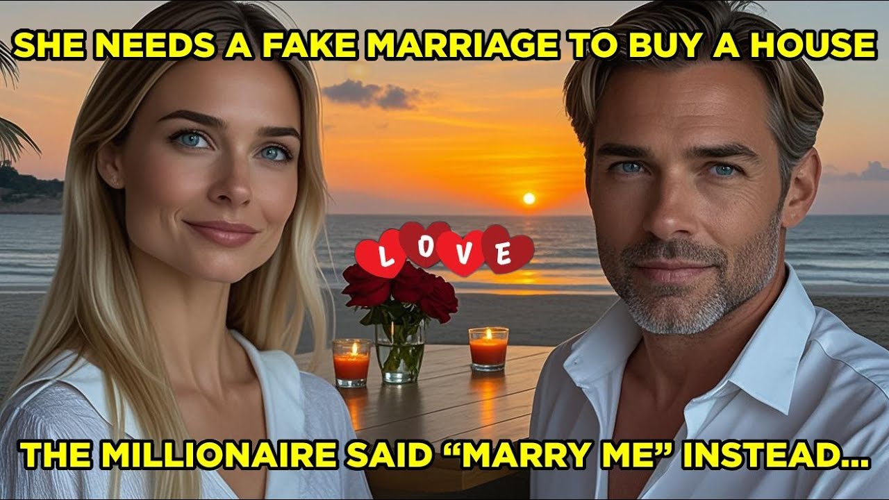 She Needs A Fake Marriage To Buy a House - The MILLIONAIRE Said Marry