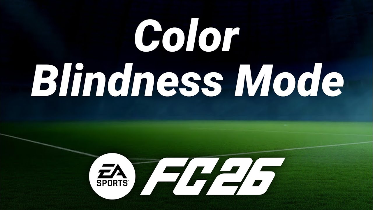 EA FC 26: Как изменить режим цветовой слепоты (пошагово)