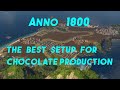 Anno 1800 The Best Setup for Chocolate Production