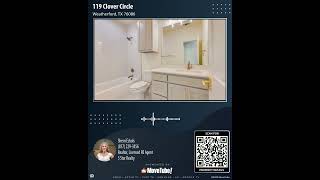 119 Clover Circle, Weatherford, TX 76086 | 3 Bedroom Home For Sale