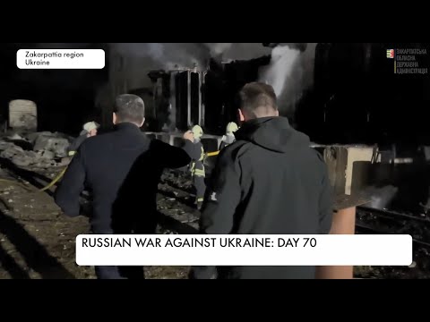 Mass Russia's missile attacks: Zakarpattia, Lviv, Dnipro regions. The 70th day of war