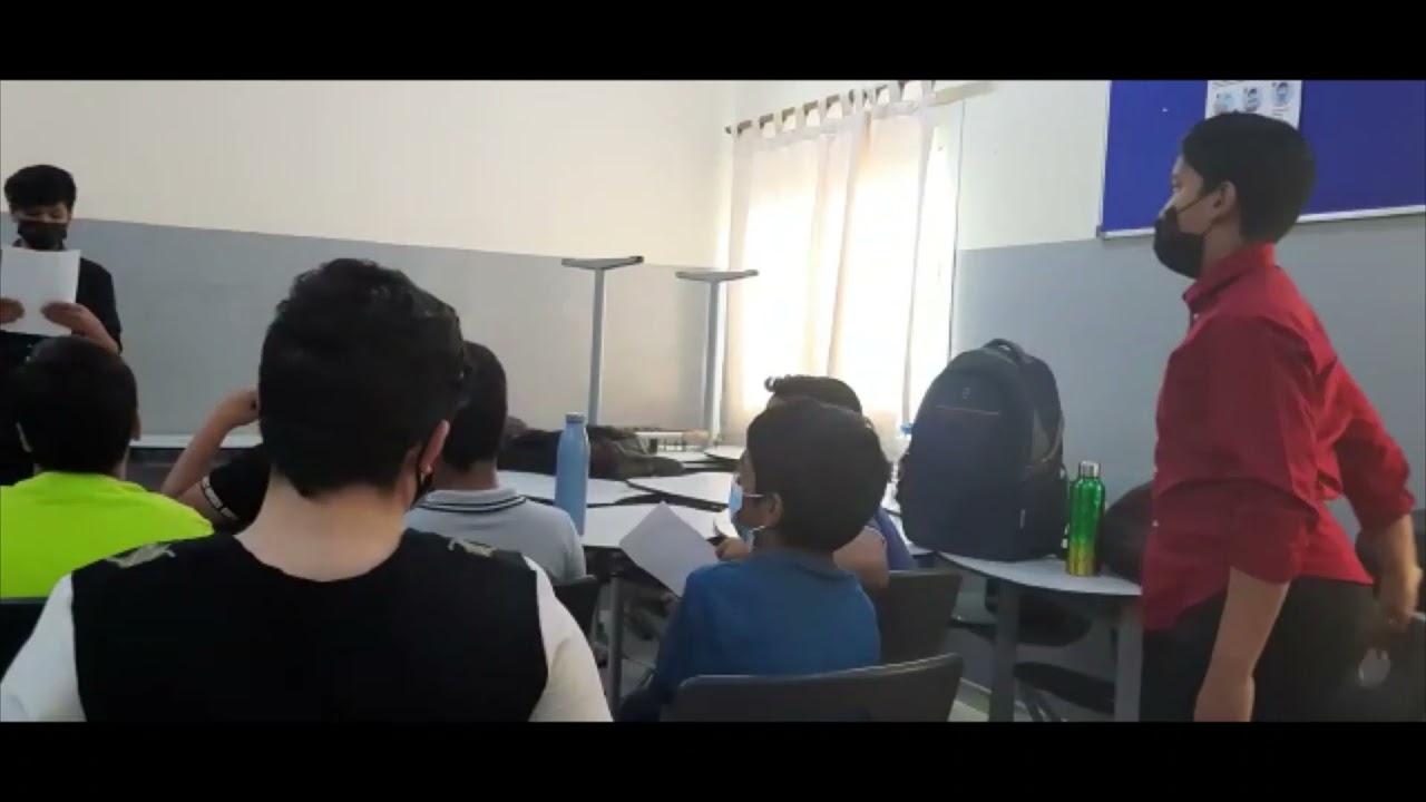 Grade 6 C, Class Party held on 09-12-21