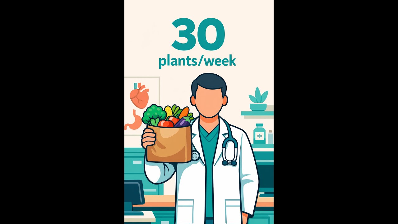 Surprising Science: 30 Plants/Week = Better Gut? 🌿