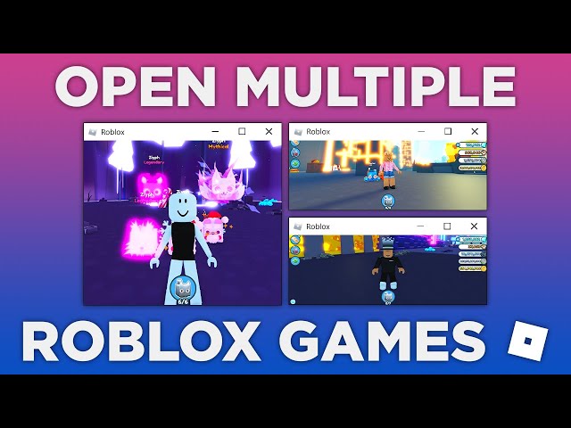 Roblox Exploiting #8- How to launch multiple Roblox accounts 