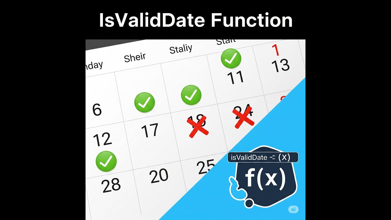 Delphi - How to validate a date - YouTube
