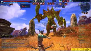 TERA Naga Mercenary BAM Male Archer Gameplay, No Small Matter Quest