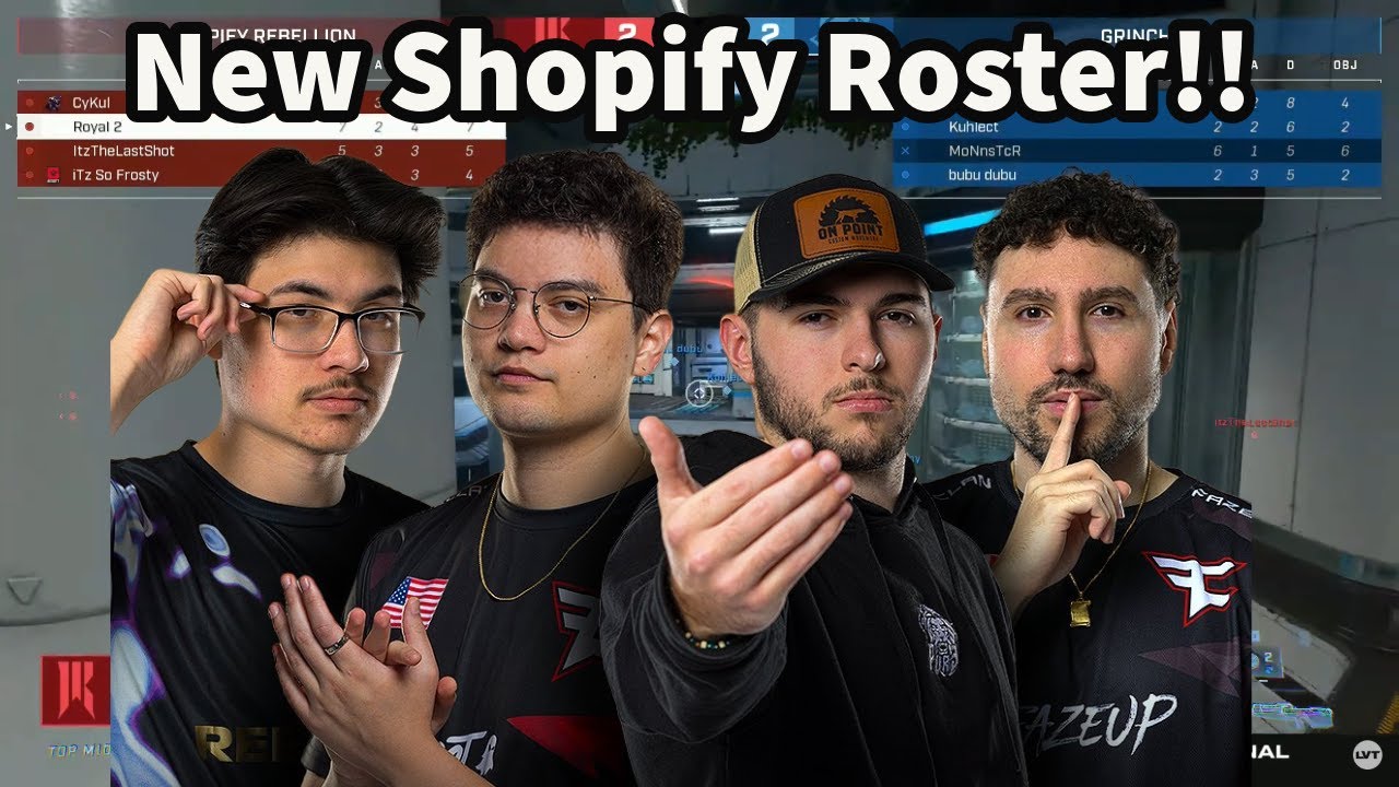Shopify Rebellion R6 Roster The New Shopify Rebellion Roster Are Already Looking Strong In HCS Off ...