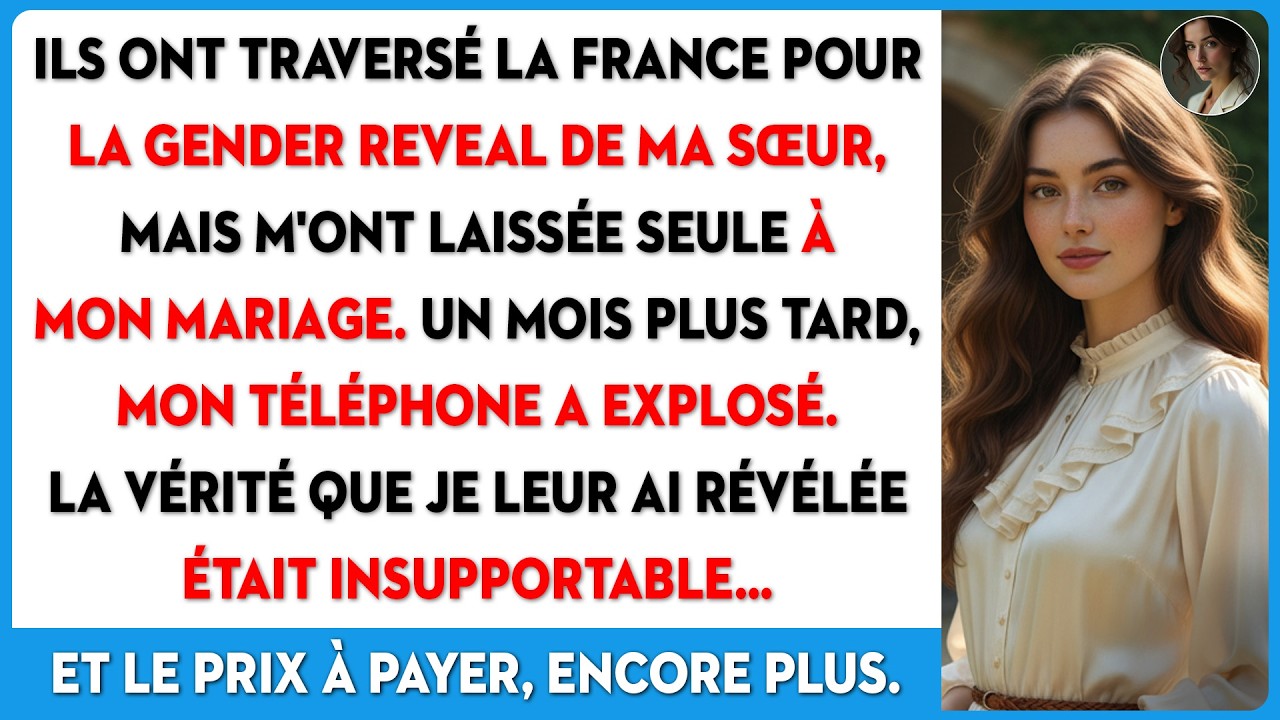 « Ne perdez pas votre samedi pour la petite cérémonie de Stella. Elle ira bien comme toujours. » C’est le message que ma mère a envoyé à toute la famille deux jours avant mon mariage. Les 23...