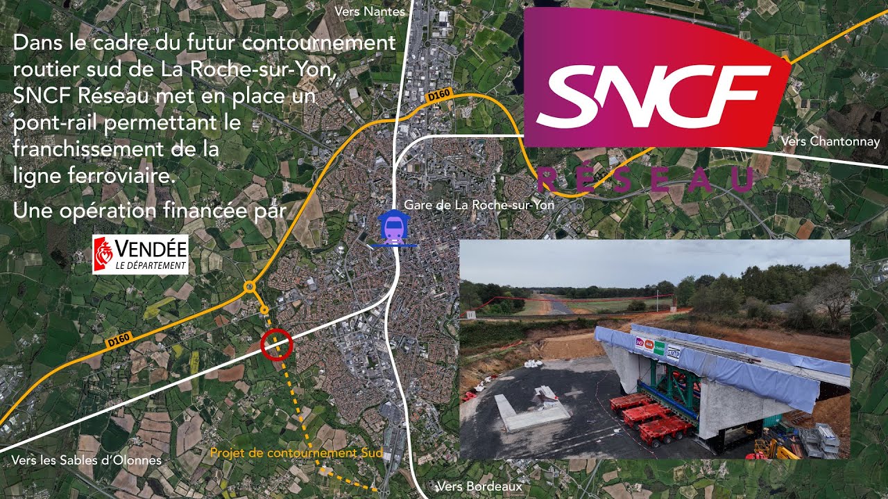 Opération Coup de Poing SNCF Réseau La Roche-sur-Yon Oct. 2023