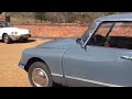 1971 Citroen suspension functions and walk aroun