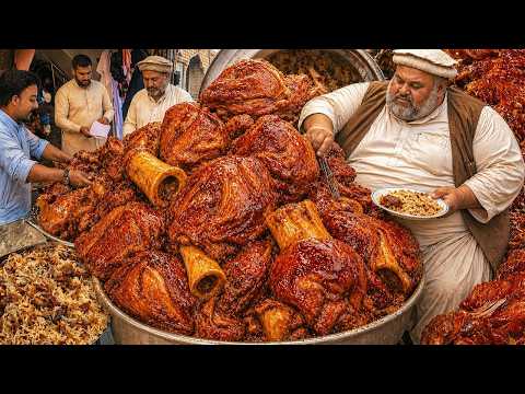 MOST Cheap Street Food in AFGHANISTAN - Kabuli Pulao, Roasted Chicken, Biryani Recipe, Punjabi Curry