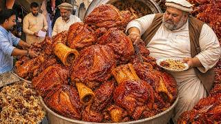 MOST Cheap Street Food in AFGHANISTAN - Kabuli Pulao, Roasted Chicken, Biryani Recipe, Punjabi Curry