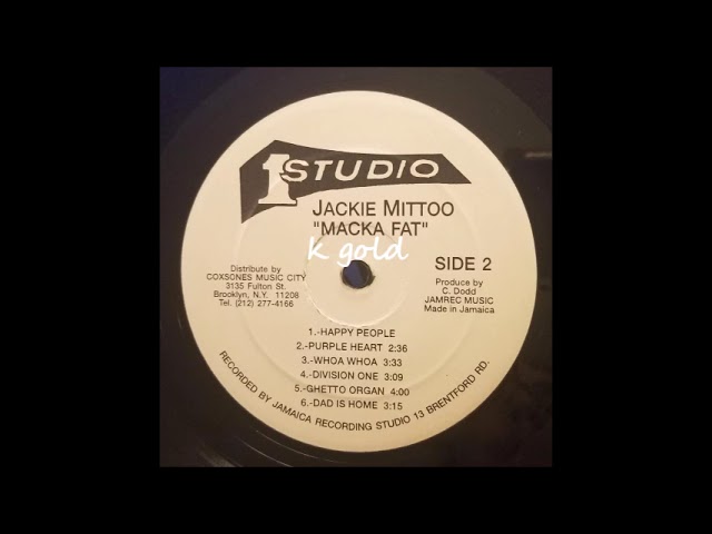 Jackie Mittoo - Whoa Whoa - Studio One LP - 1971 - YouTube