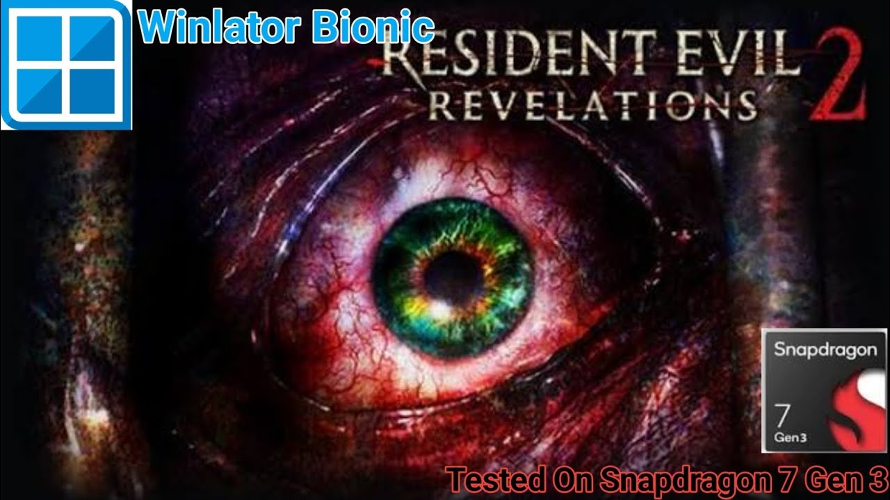 Resident Evil Revelation 2 (Windows) on IQOO Z9 Snapdragon 7 Gen 3