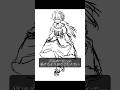 歴浅いのに基礎全無視で、イカれた描き方に落ち着いてしまったから線描くのが有り得ないくらい苦手。あと塗り残しが辛すぎる。 #毎日投稿 #イラストメイキング #自作アニメ #イラスト