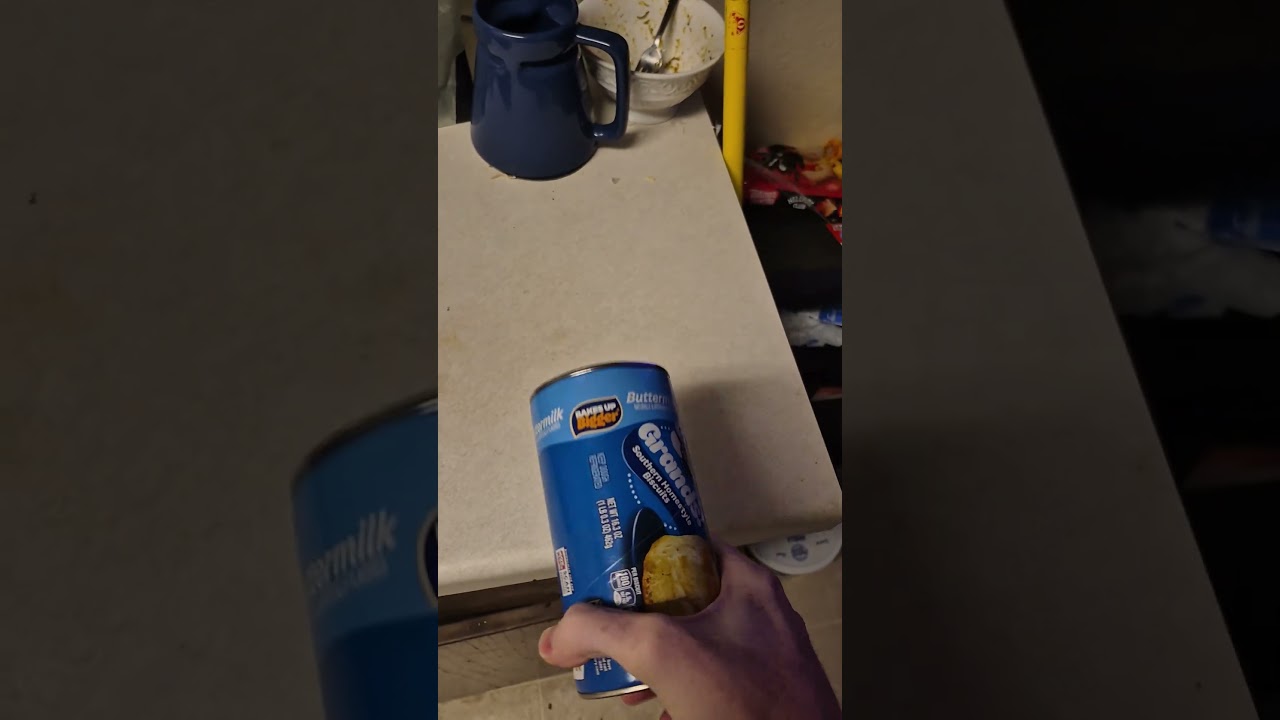 how to open a tube of biscuits
