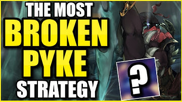 (HIGH ELO) THE MOST *BROKEN* PYKE MID STRATEGY!  THIS IS 100% UNFAIR!