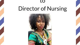 From bedside to director of nursing