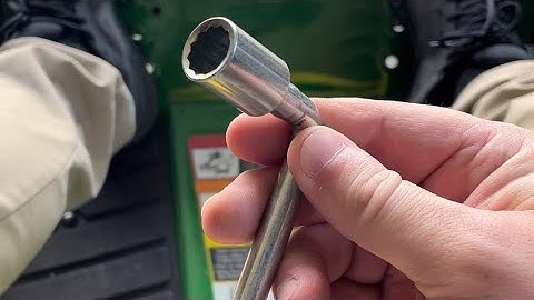 JD 320R Easy Control Arm Adjustment #johndeere #zeroturn #lawnmower