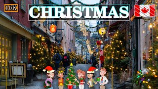 Top Best Christmas🎄 Town In Canada 🇨🇦 [10K] HDR