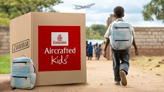 Schoolbags Made from Aircraft Seats Give New Hope to Kids in