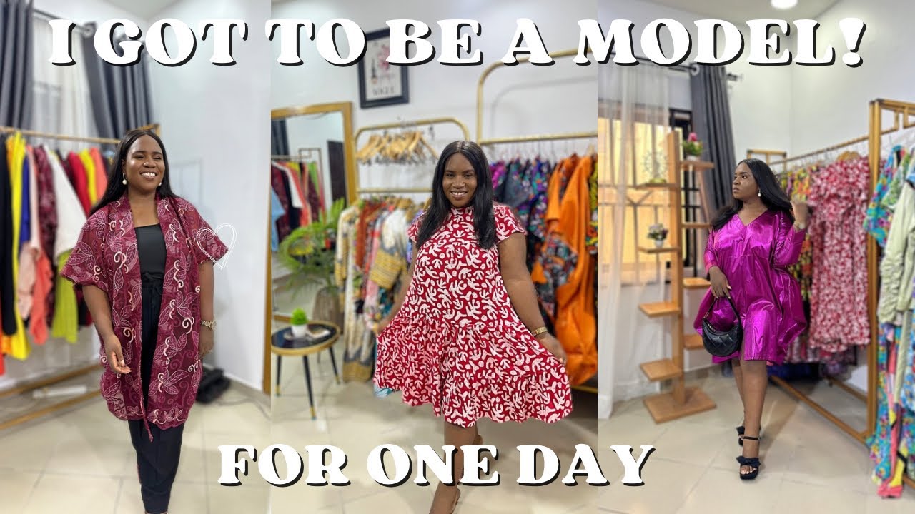 Getting my confidence back after two kids!! I became a model for a day ...