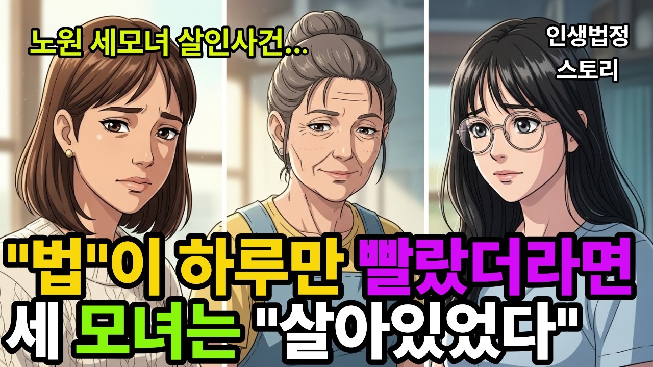 법이 하루만 빨랐더라면… 세 모녀는 살아있다