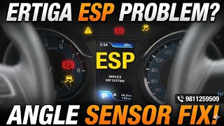 Ertiga 2022 model ESP light problem angle sensor problem.9811259509