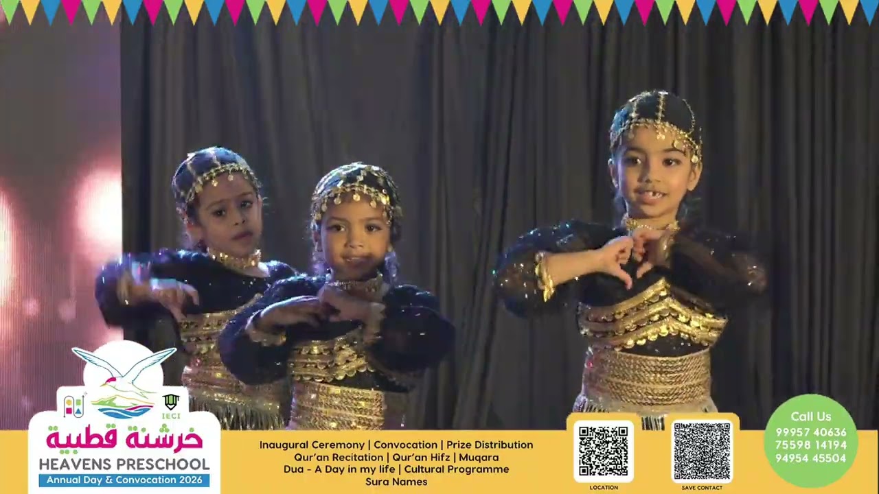 Arabic Dance | Annual Day & Convocation 2026 | Heavens Preschool Kinassery