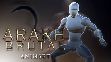 Brutal arakh Animset for Unity