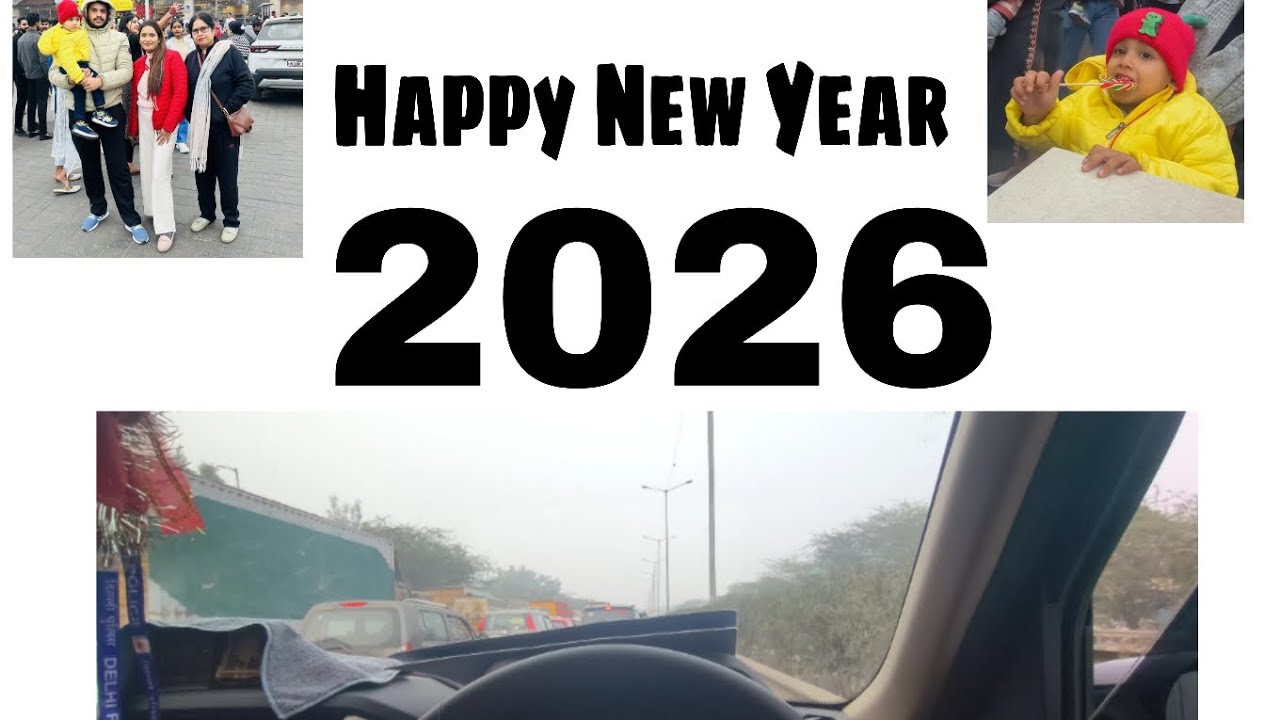 Happy New year 2026 enjoying with a family 🎊🎊