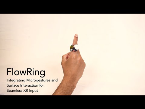 FlowRing: Integrated Microgesture and Surface Interaction Ring for Versatile XR Input Episode cover