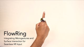 FlowRing: Integrated Microgesture and Surface Interaction Ring for Versatile XR Input screenshot 3