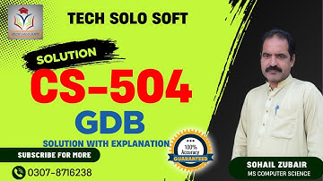 CS504 GDB Solution Spring 2025 | Software Engineering-1 | VU | CS504 GDB 2025 with PDF
