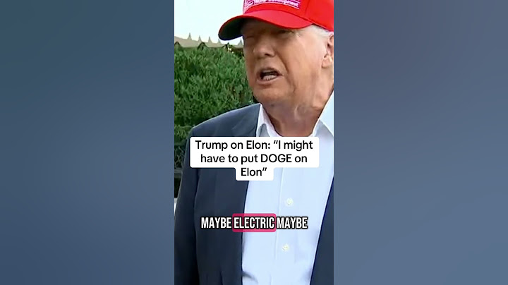 Trump threatens to put DOGE on Elon: "DOGE is the monster that might have to go back and eat Elon"
