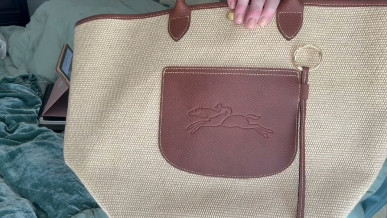 The New Longchamp Le Pliage Large Basket Bag - YouTube The New Longchamp Le Pliage Large Basket Bag - YouTube