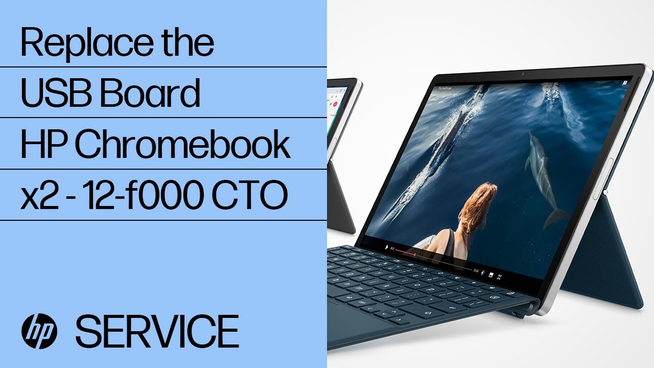 how to change wifi password How to Replace the USB Board | HP Chromebook x2 - 12-f000 CTO