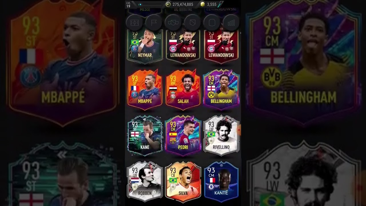 trade pele Maradona mbappe und 10mio coins gegen nice packs oder auch Karten