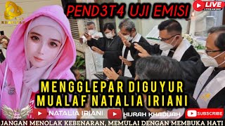 🔴GANASS‼️ SGROMBOLAN PEND3T4 KABOOR SETELAH DIGUYUR MUALAF NATALIA IRIANI? | HIJRAH KHADIJAH