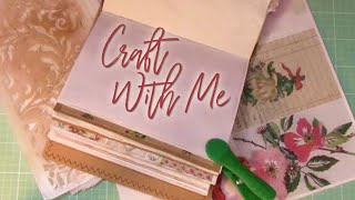 Making Washi Tape and  junk journal page