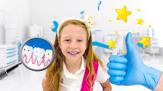 Papa tells Nastya about the importance of braces! Educational videos for children