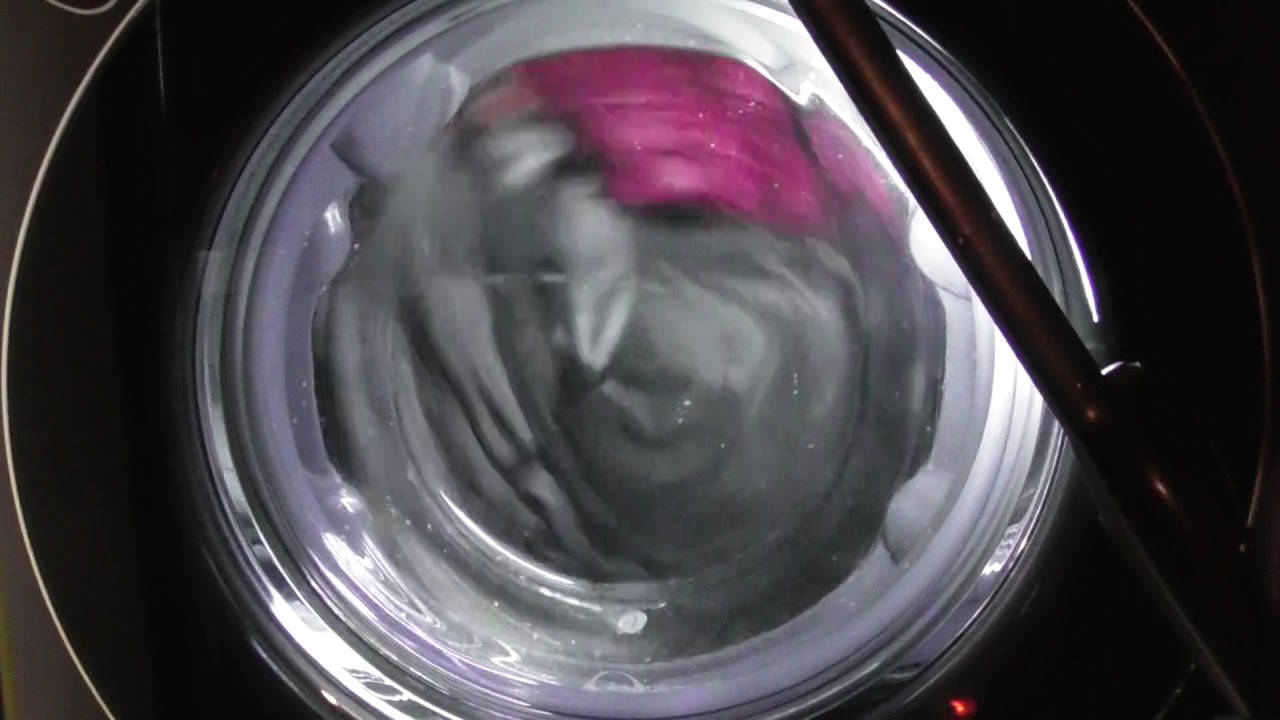 LG AiDD Steam Washer, Full load on Easy Care 60 cycle with Intensive (Requested) 1/2