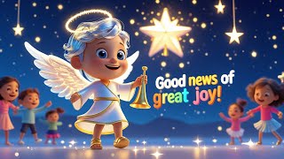 GOOD NEWS OF GREAT JOY! 🎄✨ | Christmas Song for Kids About Jesus!