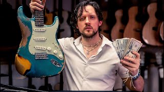 ASMR Roleplay: Paying You Cash For Your Guitar (Fender Custom Shop Heavy Relic) screenshot 5